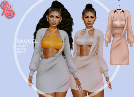 Second Life Marketplace - Four23 Raquel Set Nude